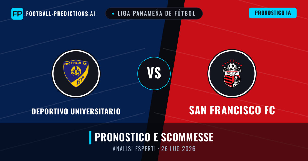 Deportivo Universitario vs San Francisco FC — pronostico e anteprima del match