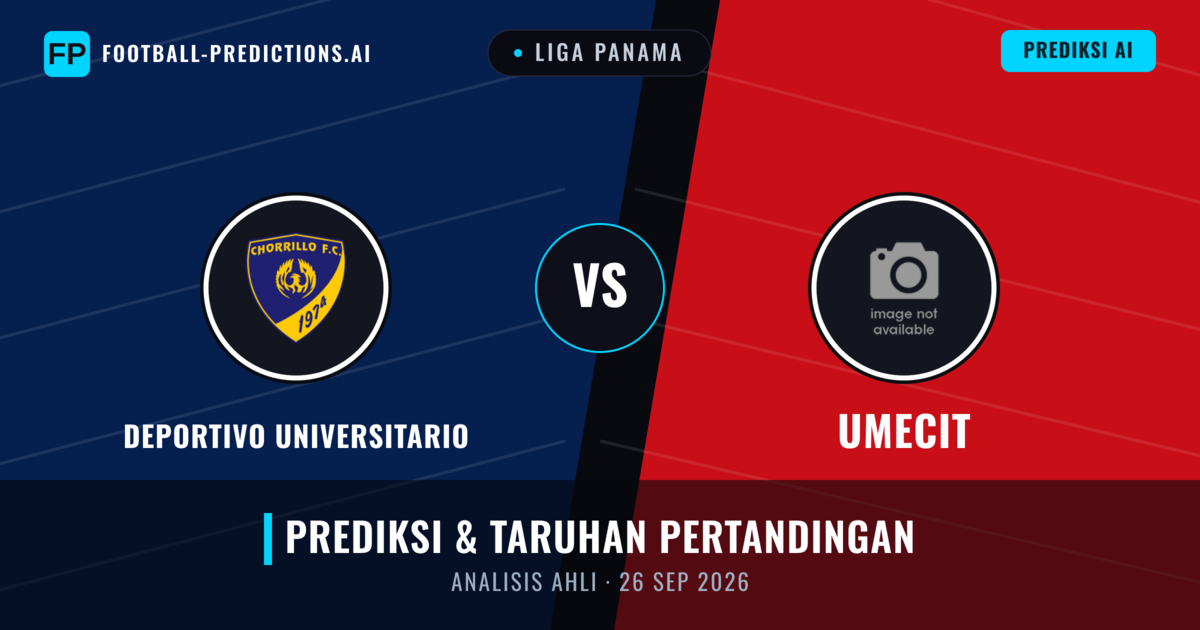 Deportivo Universitario vs UMECIT — prediksi dan pratinjau pertandingan
