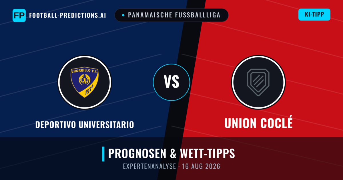 Deportivo Universitario vs Union Coclé — Prognose und Spielvorschau