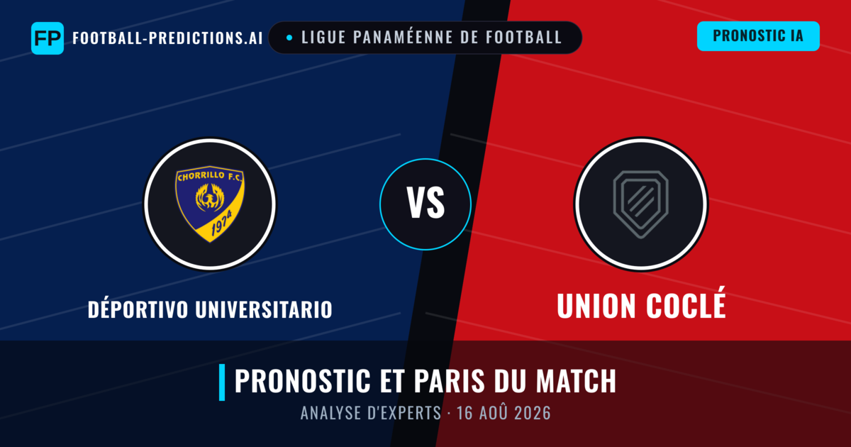 Déportivo Universitario vs Union Coclé — pronostic et avant-match