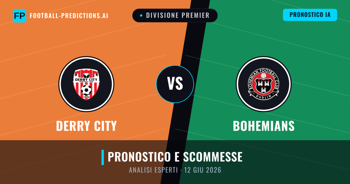 Derry City vs Bohemians — pronostico e anteprima del match