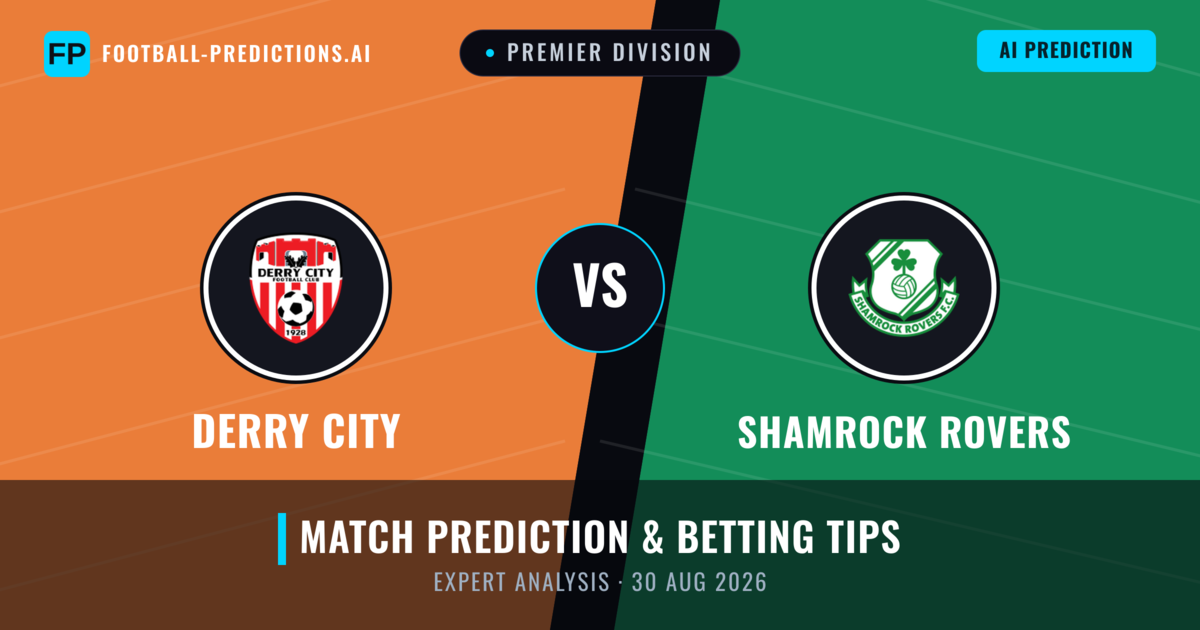 Derry City vs Shamrock Rovers — match prediction & preview