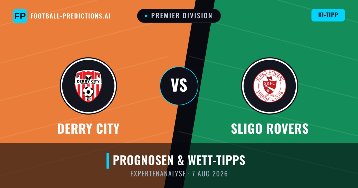 Derry City vs Sligo Rovers — Prognose und Spielvorschau