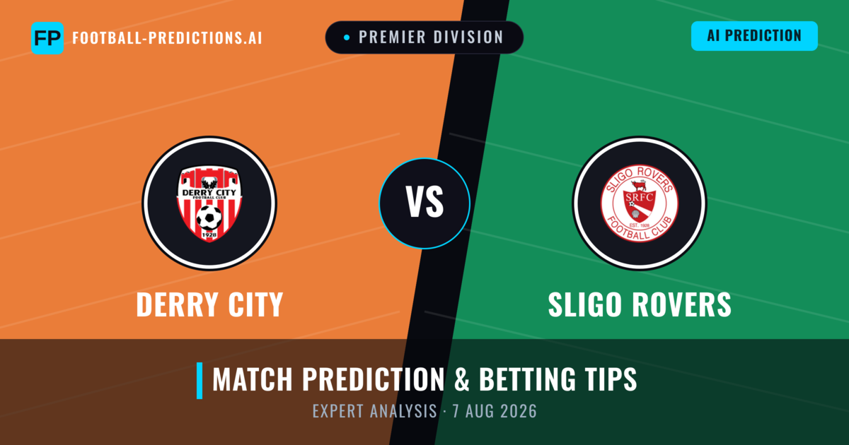 Derry City vs Sligo Rovers — match prediction & preview