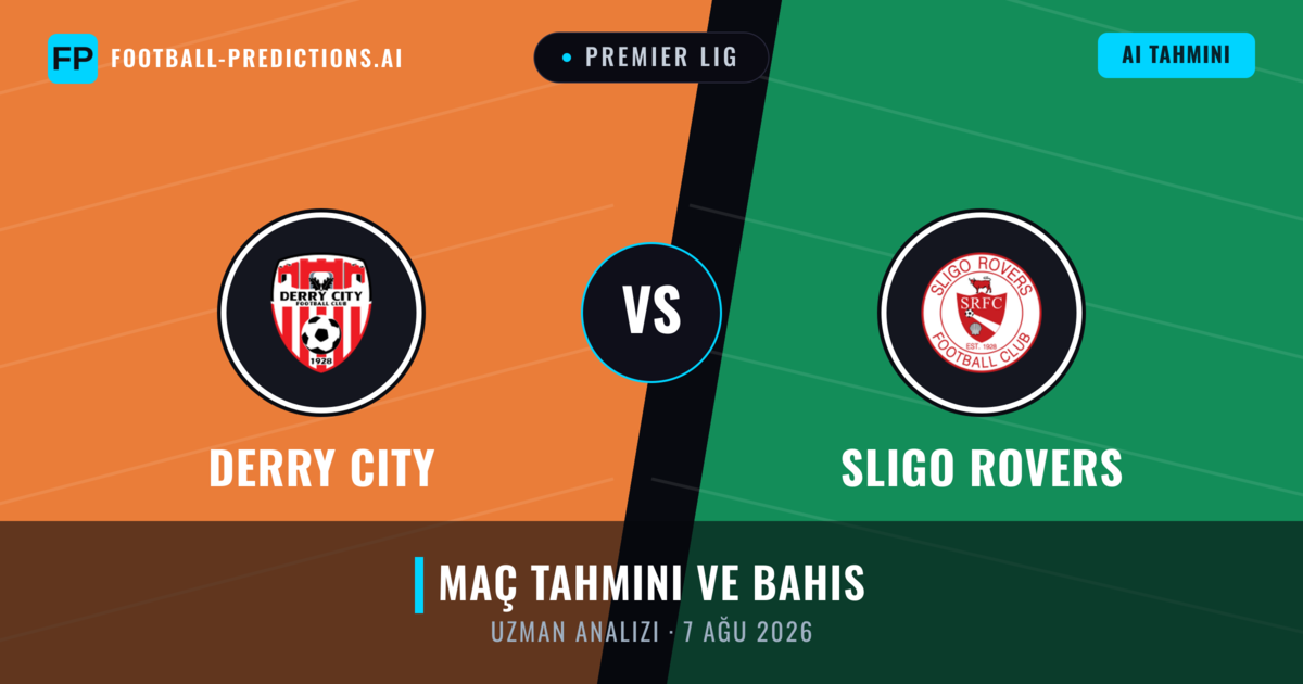 Derry City - Sligo Rovers — maç tahmini ve önizleme