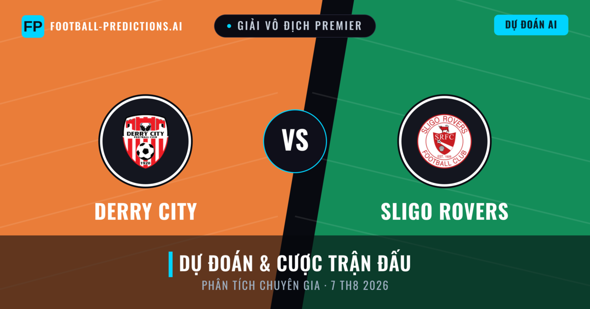 Derry City vs Sligo Rovers — dự đoán và xem trước trận đấu