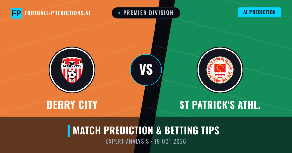 Derry City vs St Patrick's Athl. — match prediction & preview