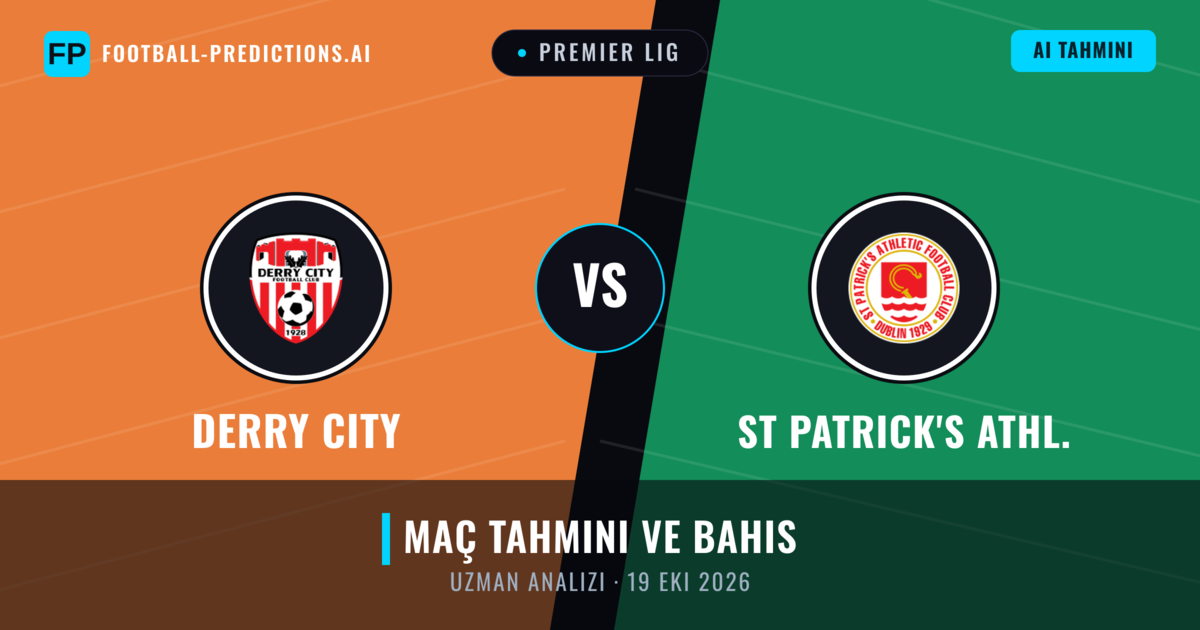 Derry City - St Patrick's Athl. — maç tahmini ve önizleme