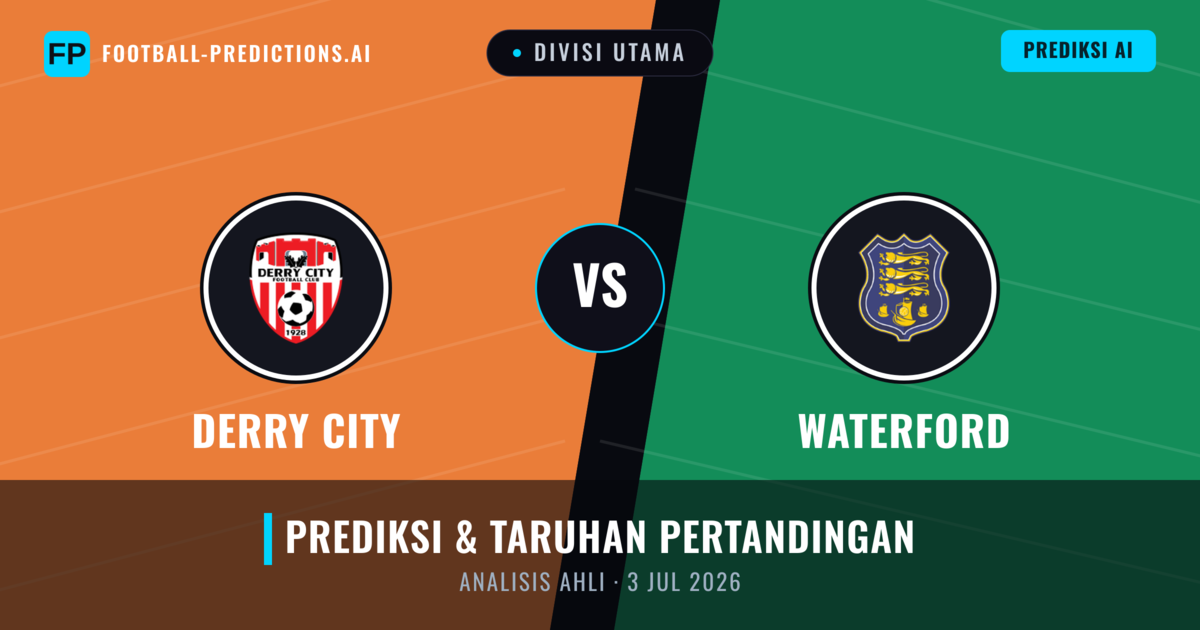 Derry City vs Waterford — prediksi dan pratinjau pertandingan