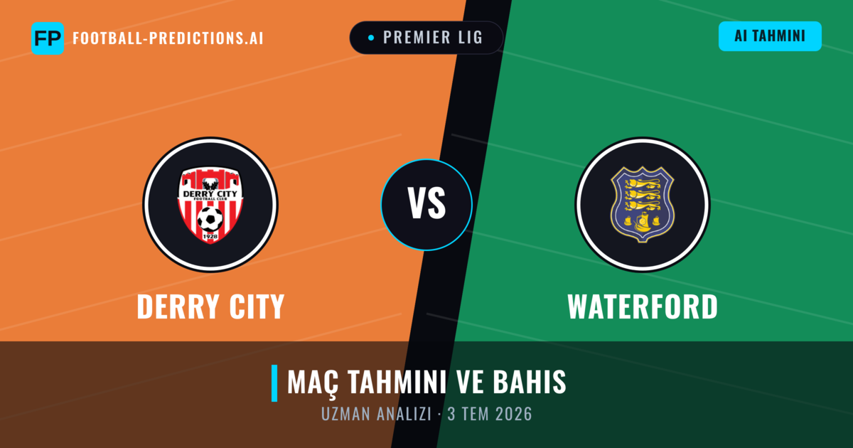 Derry City - Waterford — maç tahmini ve önizleme