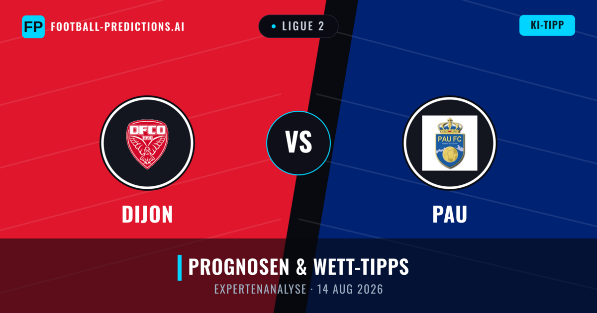 Dijon vs PAU — Prognose und Spielvorschau