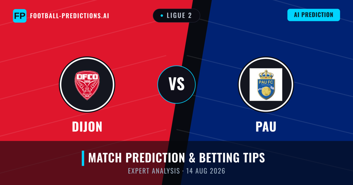 Dijon vs PAU — match prediction & preview