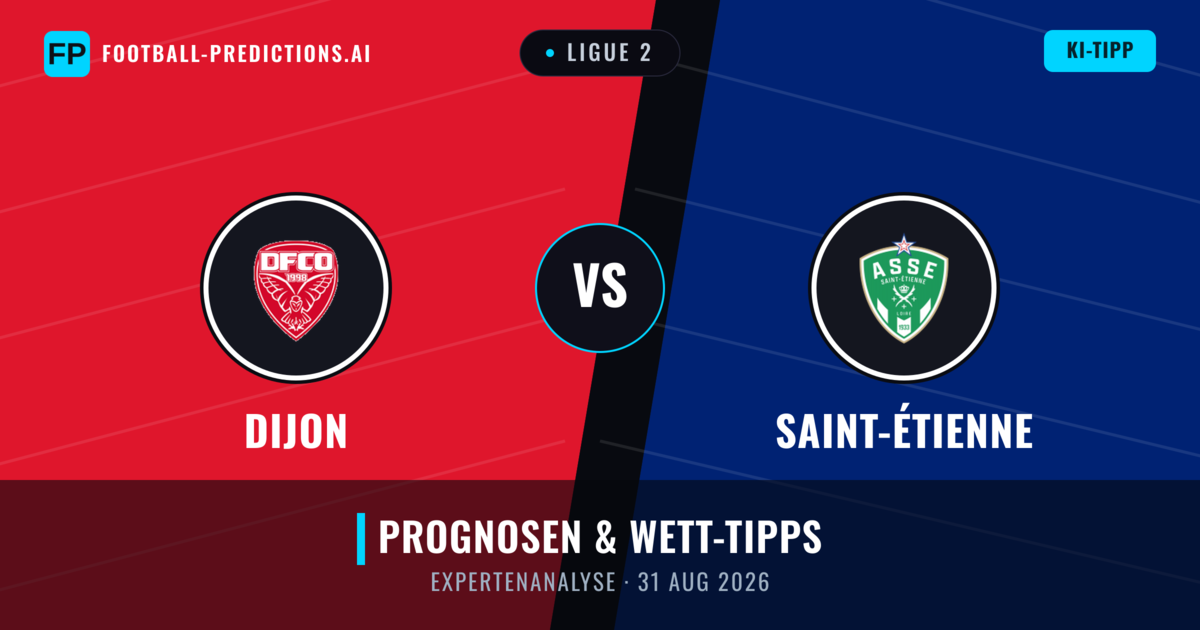 Dijon vs Saint-Étienne — Prognose und Spielvorschau