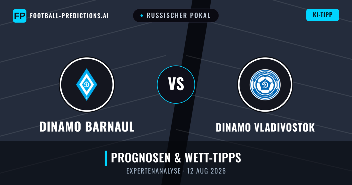 Dinamo Barnaul vs Dinamo Vladivostok — Prognose und Spielvorschau