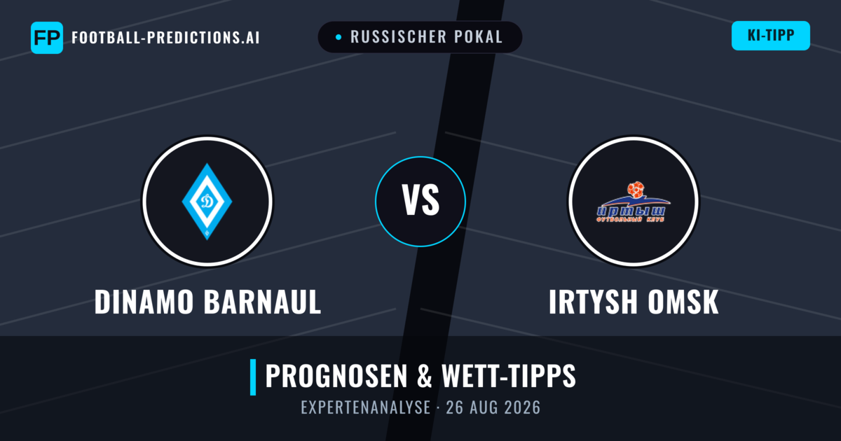 Dinamo Barnaul vs Irtysh Omsk — Prognose und Spielvorschau