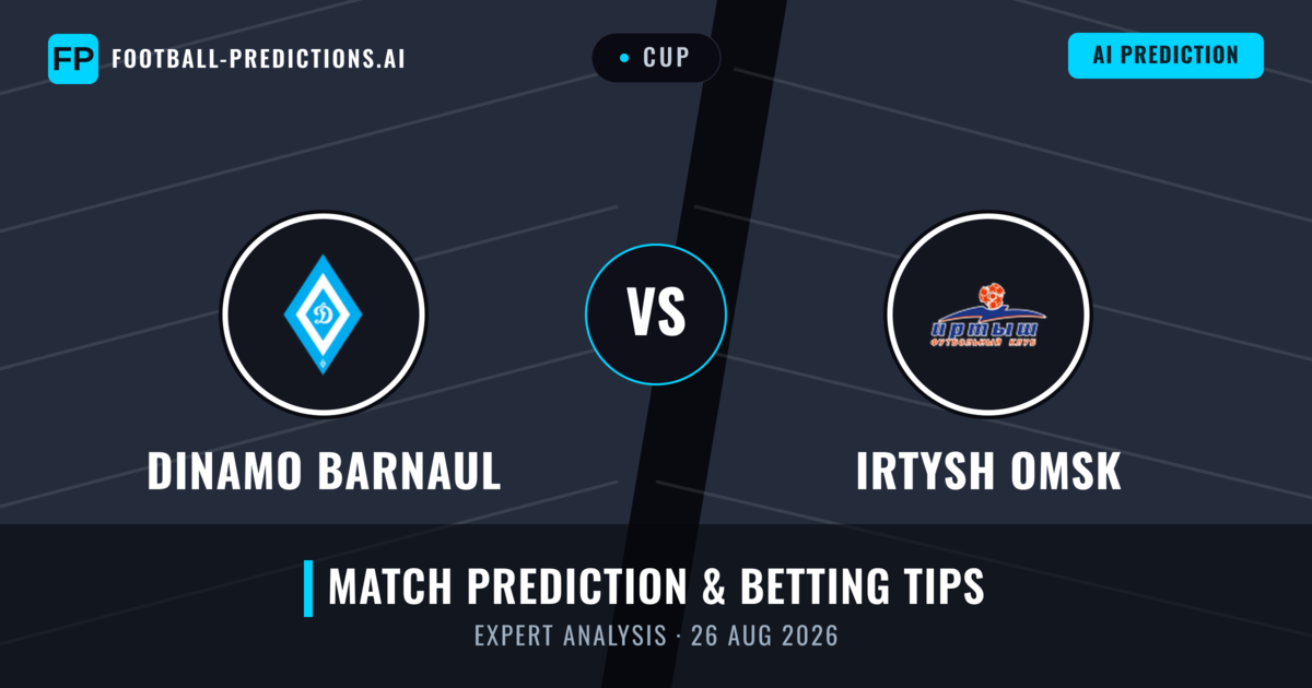 Dinamo Barnaul vs Irtysh Omsk — match prediction & preview