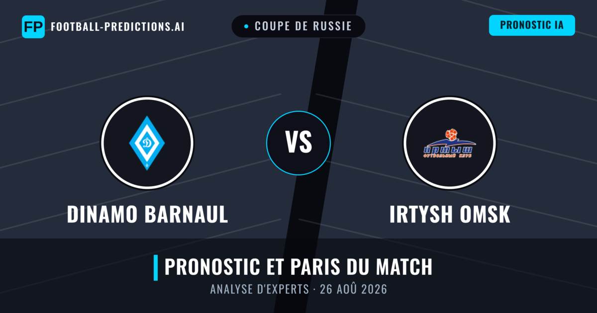 Dinamo Barnaul vs Irtysh Omsk — pronostic et avant-match