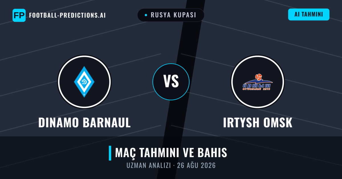 Dinamo Barnaul - Irtysh Omsk — maç tahmini ve önizleme
