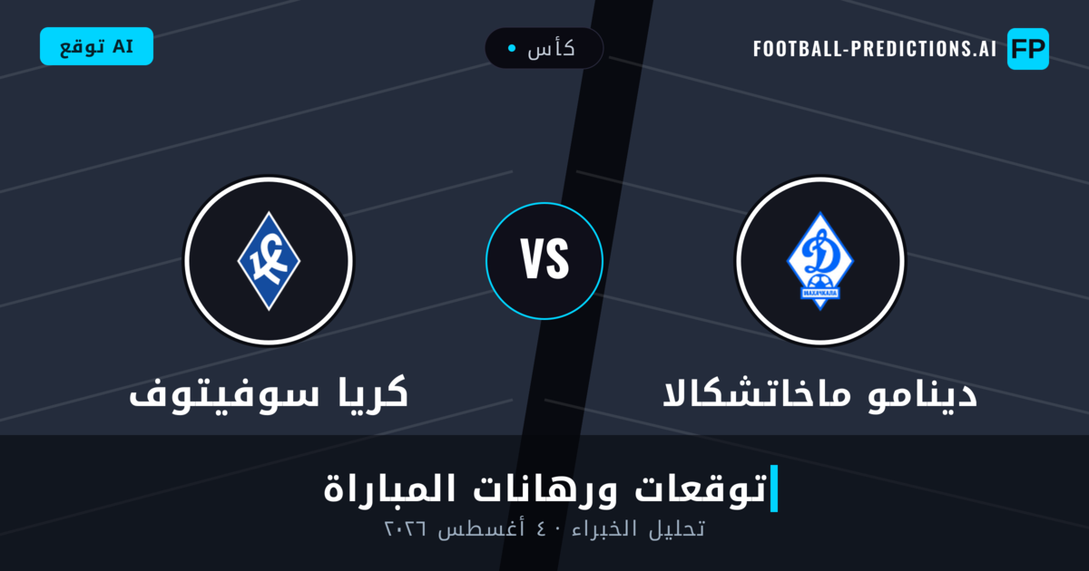 دينامو ماخاتشكالا ضد كريا سوفيتوف — توقعات ومعاينة المباراة