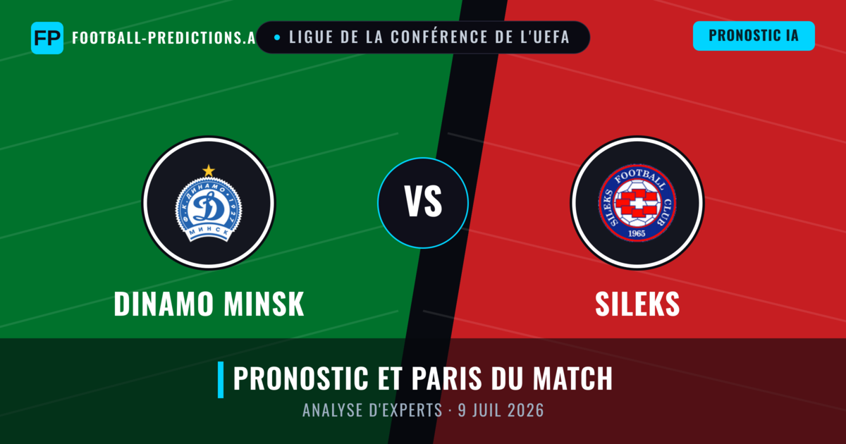 Dinamo Minsk vs Sileks — pronostic et avant-match