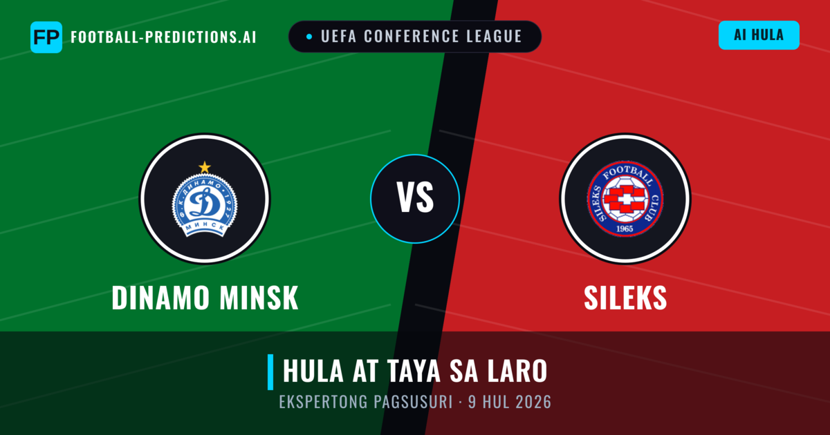Dinamo Minsk vs Sileks — hula at preview ng laban