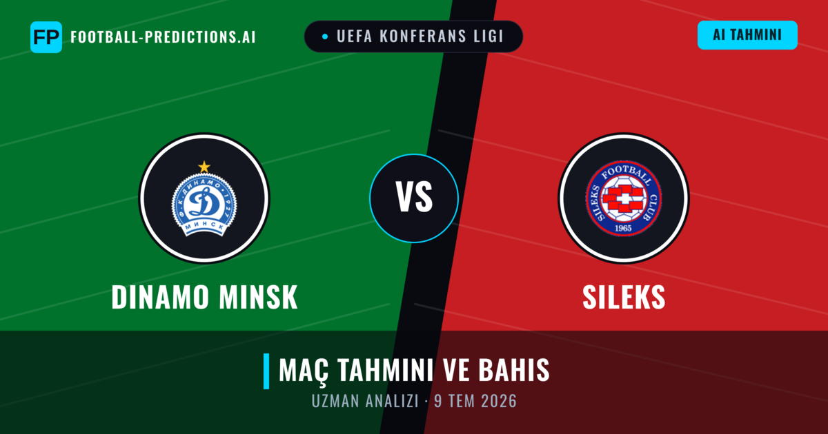 Dinamo Minsk - Sileks — maç tahmini ve önizleme