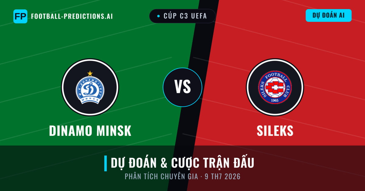 Dinamo Minsk vs Sileks — dự đoán và xem trước trận đấu
