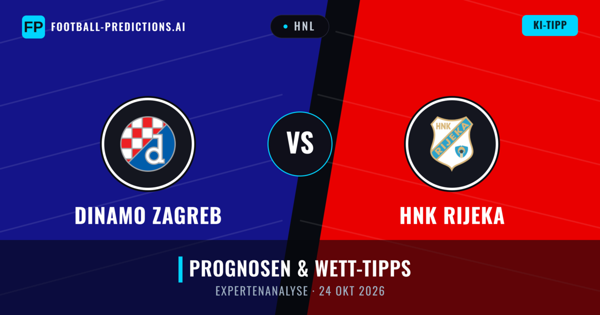Dinamo Zagreb vs HNK Rijeka — Prognose und Spielvorschau