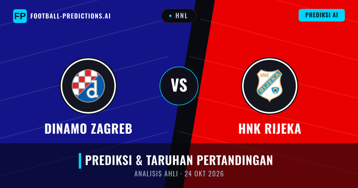 Dinamo Zagreb vs HNK Rijeka — prediksi dan pratinjau pertandingan