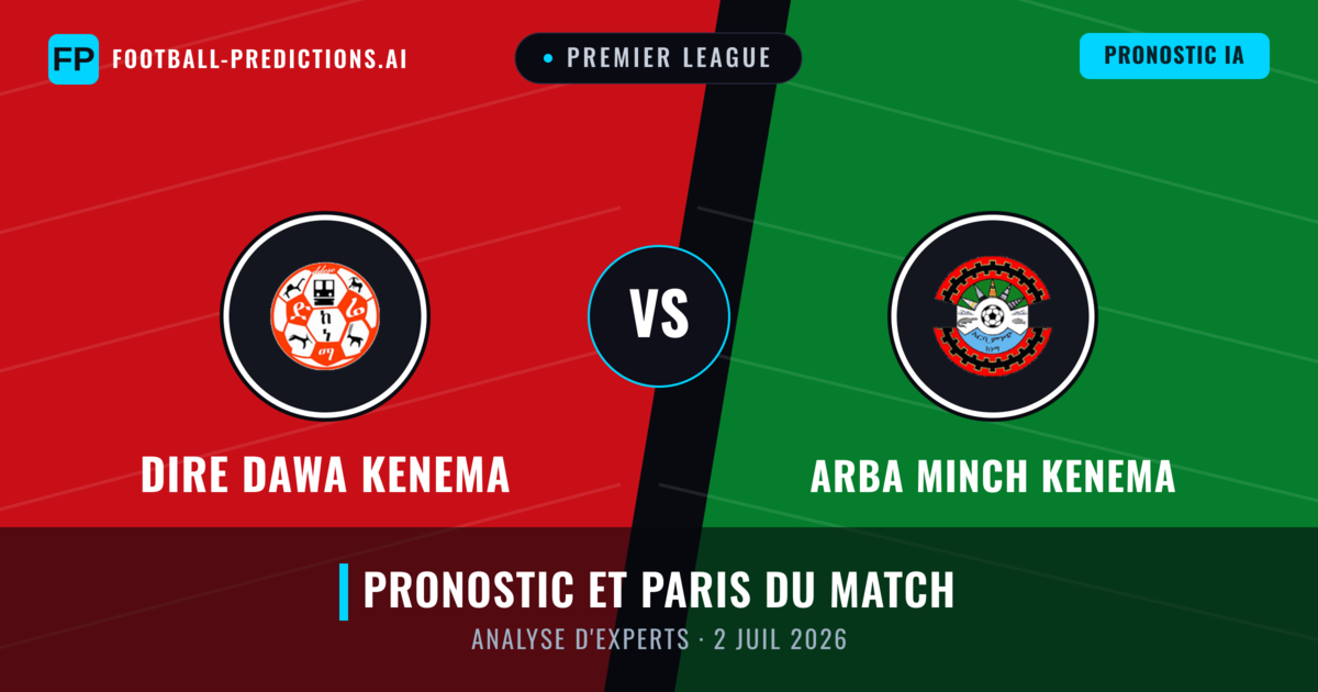 Dire Dawa Kenema vs Arba Minch Kenema — pronostic et avant-match