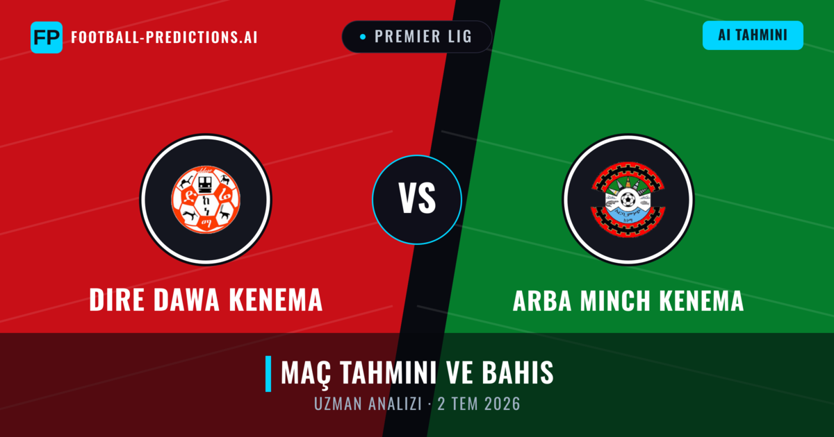 Dire Dawa Kenema - Arba Minch Kenema — maç tahmini ve önizleme
