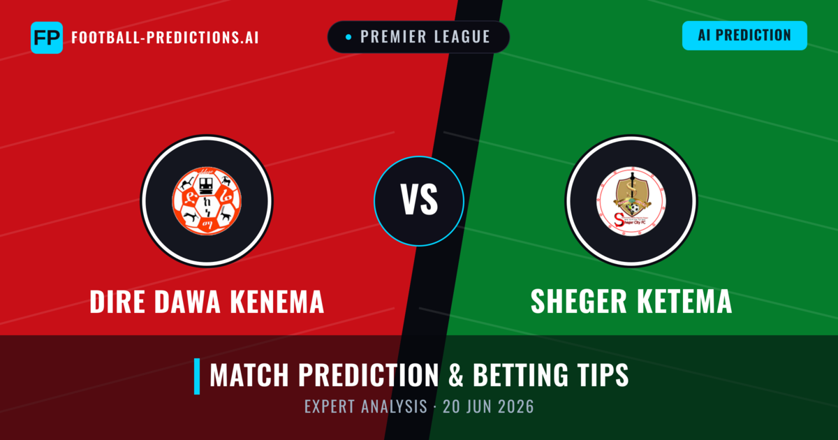 Dire Dawa Kenema vs Sheger Ketema — match prediction & preview