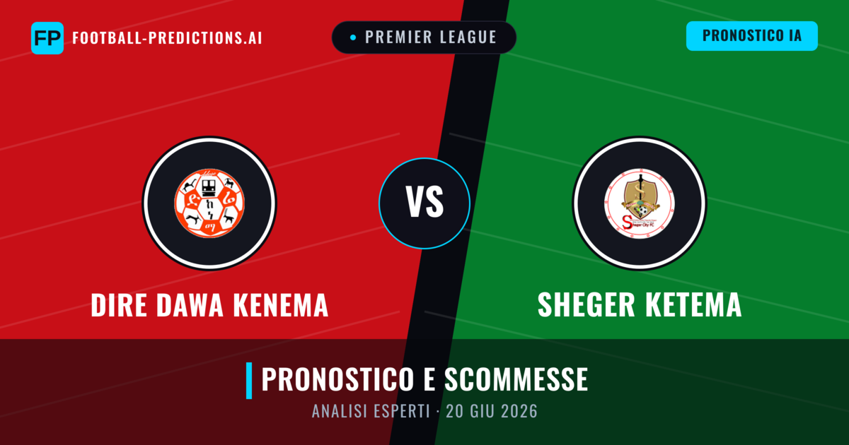 Dire Dawa Kenema vs Sheger Ketema — pronostico e anteprima del match