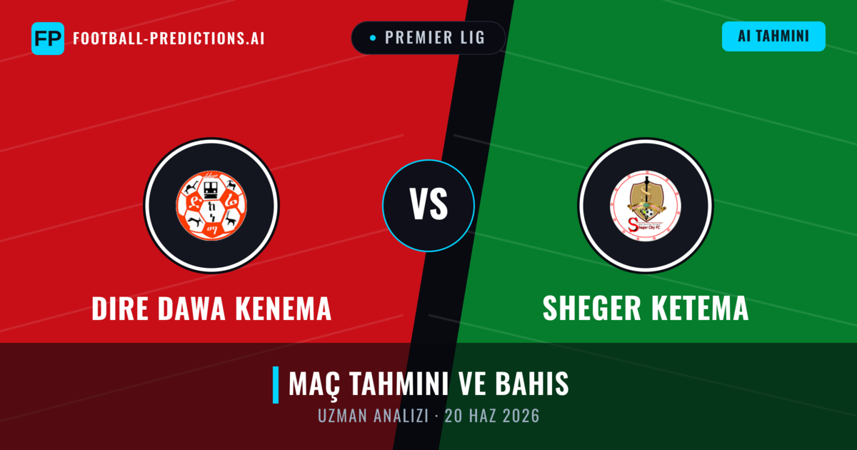 Dire Dawa Kenema - Sheger Ketema — maç tahmini ve önizleme