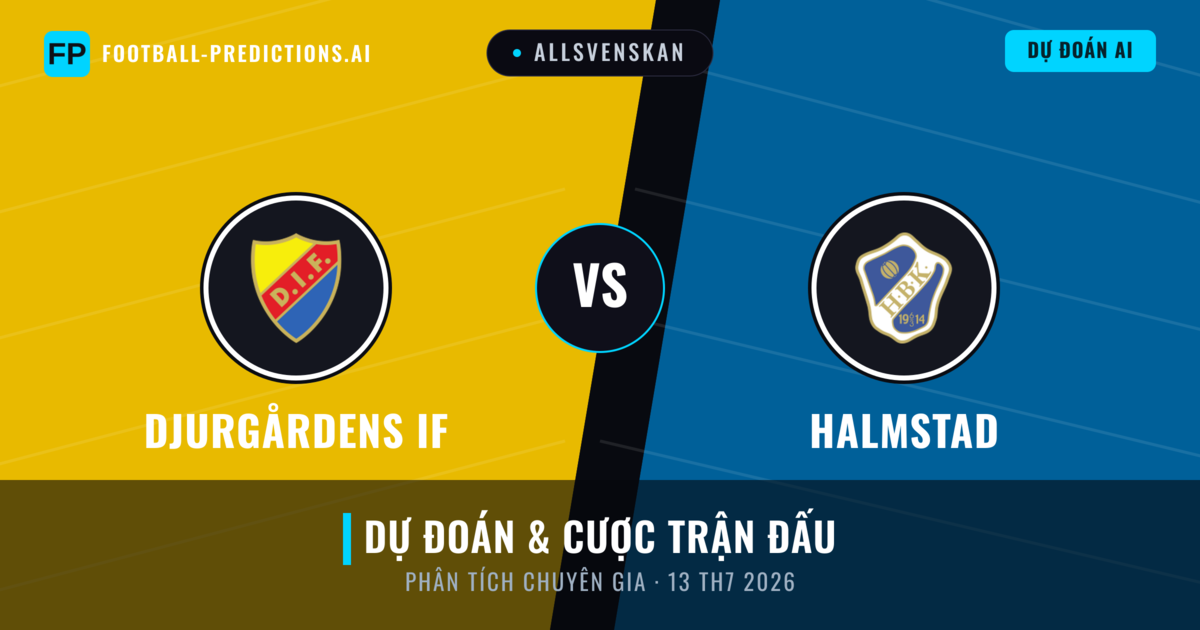 Djurgårdens IF vs Halmstad — dự đoán và xem trước trận đấu
