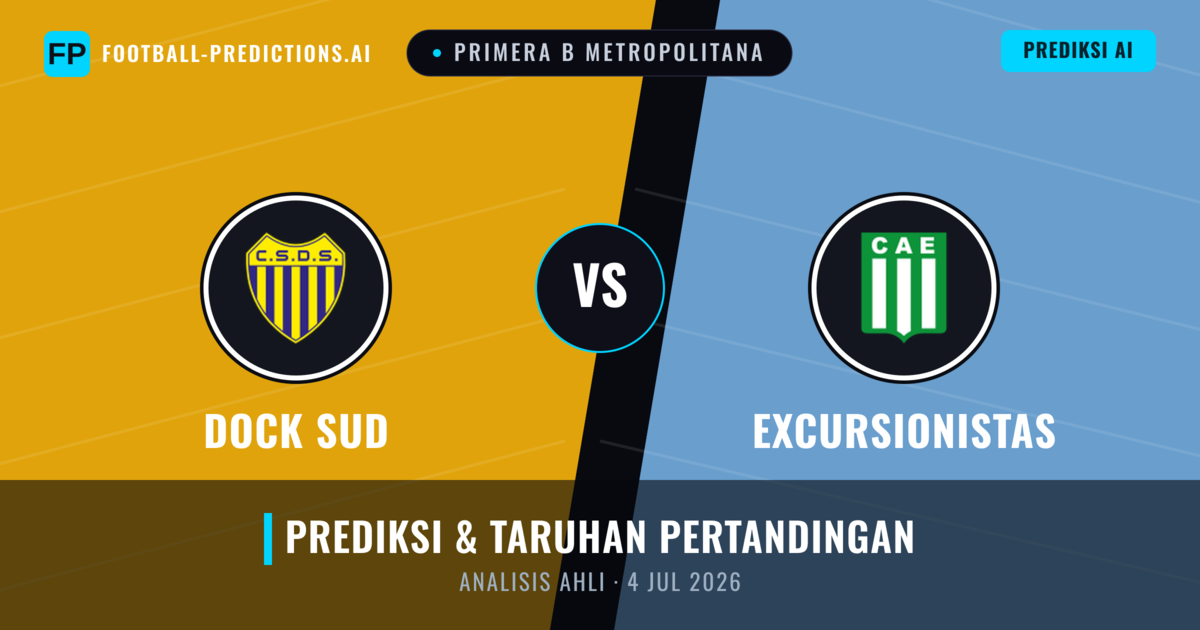 Dock Sud vs Excursionistas — prediksi dan pratinjau pertandingan