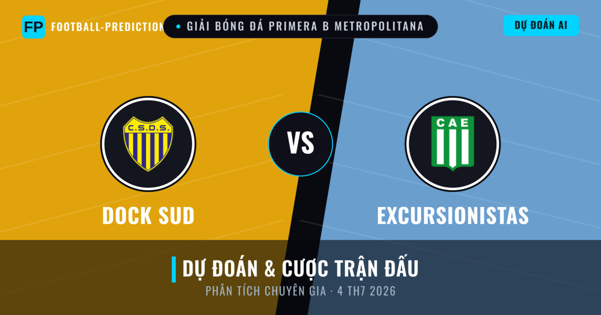 Dock Sud vs Excursionistas — dự đoán và xem trước trận đấu