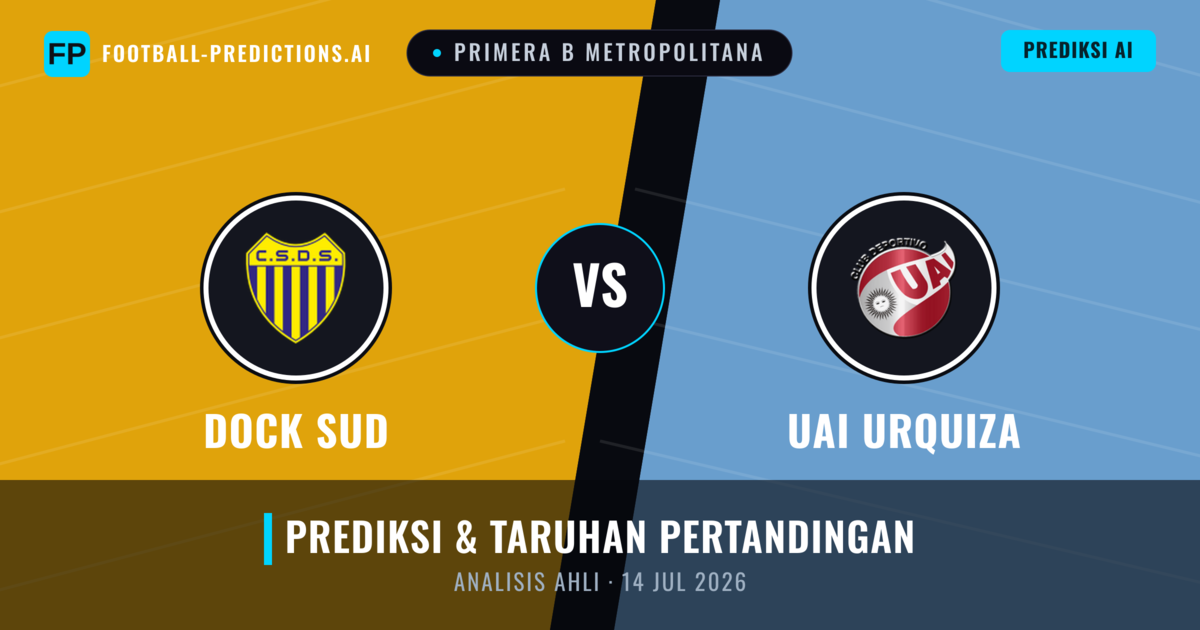 Dock Sud vs UAI Urquiza — prediksi dan pratinjau pertandingan