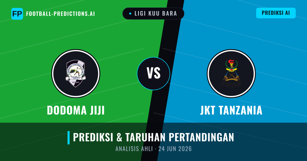 Dodoma Jiji vs JKT Tanzania — prediksi dan pratinjau pertandingan