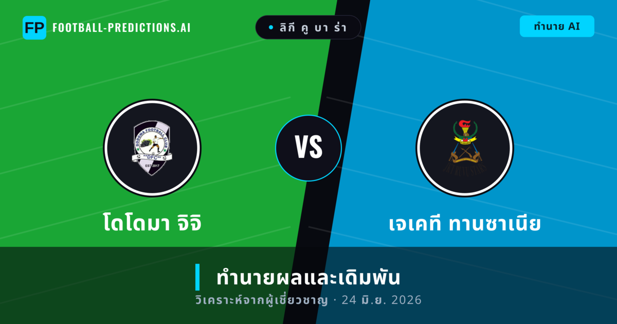 โดโดมา จิจิ พบ เจเคที ทานซาเนีย — ทำนายผลและพรีวิวการแข่งขัน