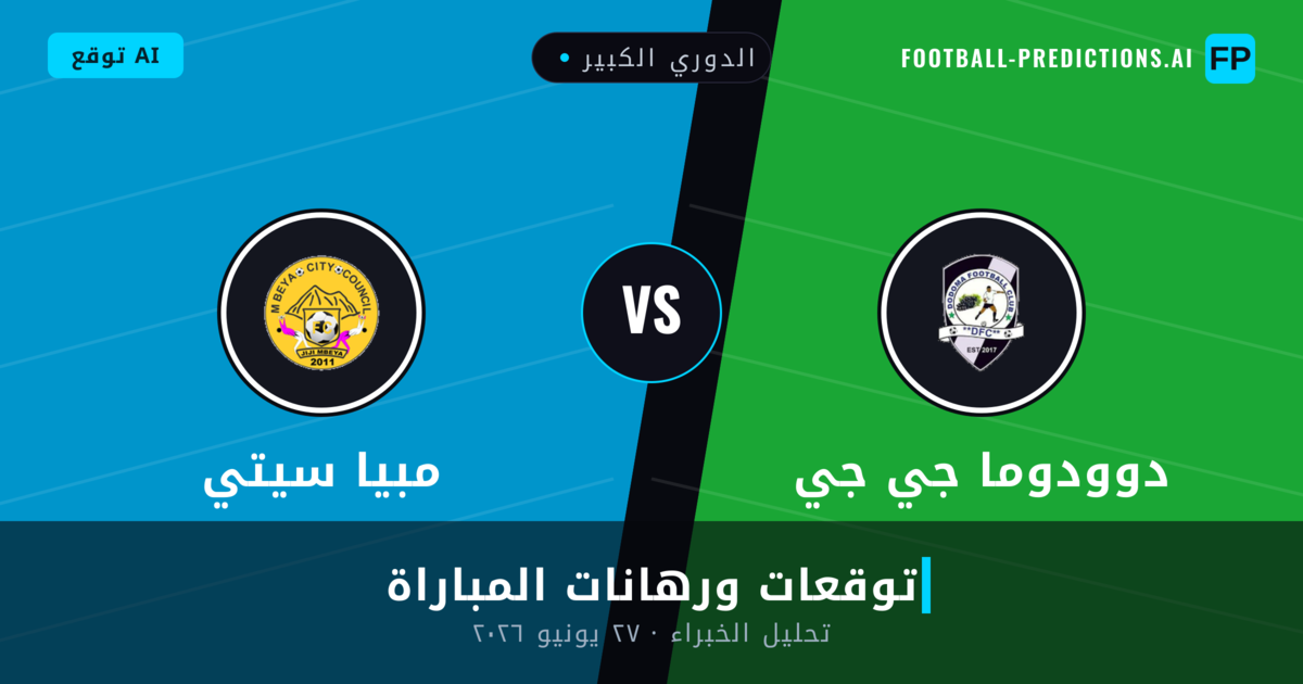 دوودوما جي جي ضد مبيا سيتي — توقعات ومعاينة المباراة