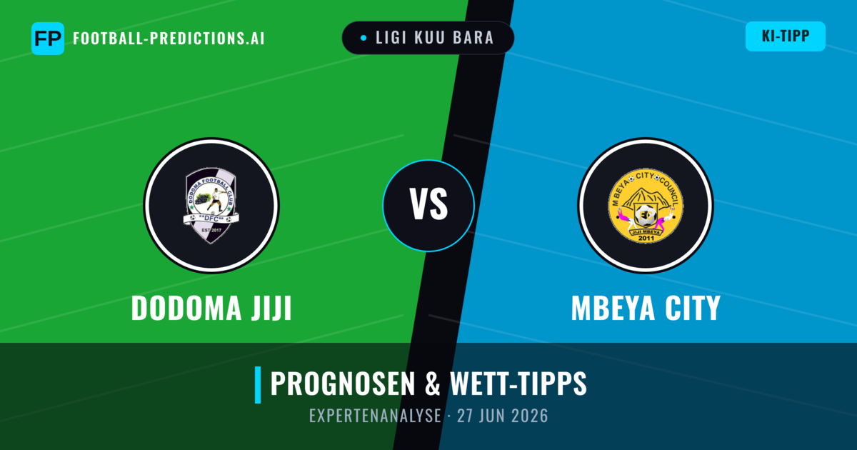 Dodoma Jiji vs Mbeya City — Prognose und Spielvorschau