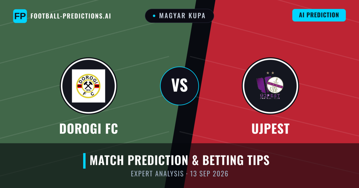 Dorogi FC vs Ujpest — match prediction & preview