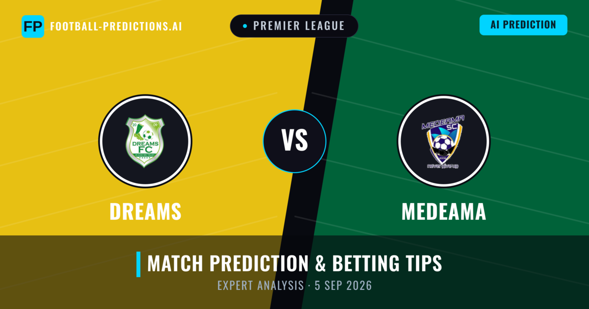 Dreams vs Medeama — match prediction & preview