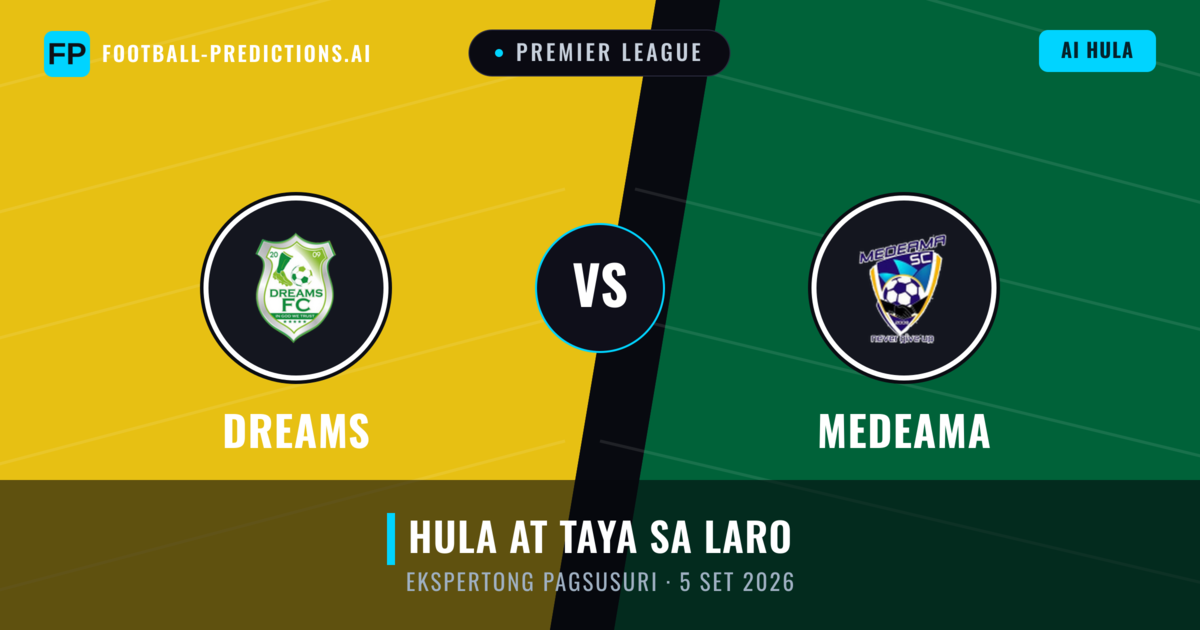Dreams vs Medeama — hula at preview ng laban