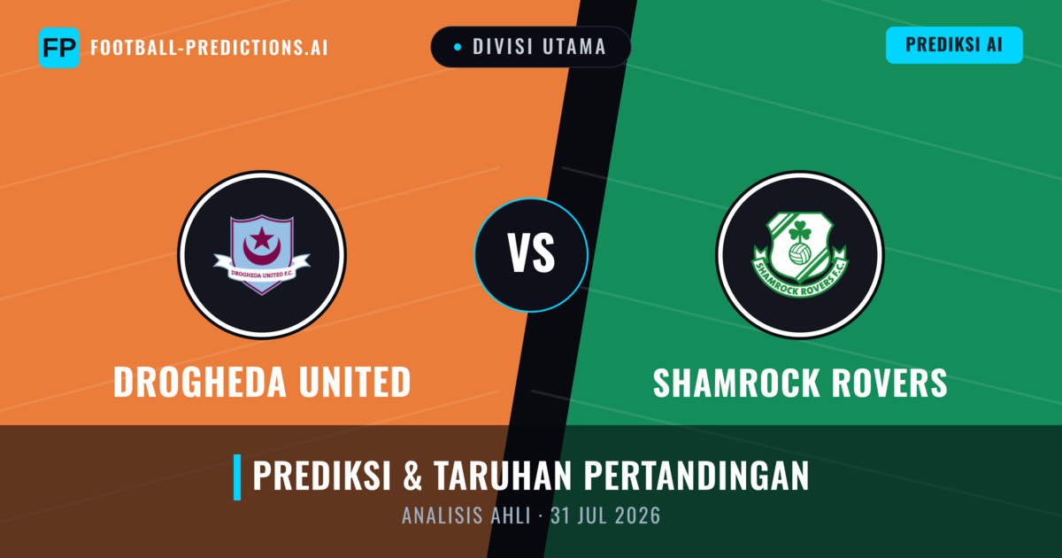 Drogheda United vs Shamrock Rovers — prediksi dan pratinjau pertandingan