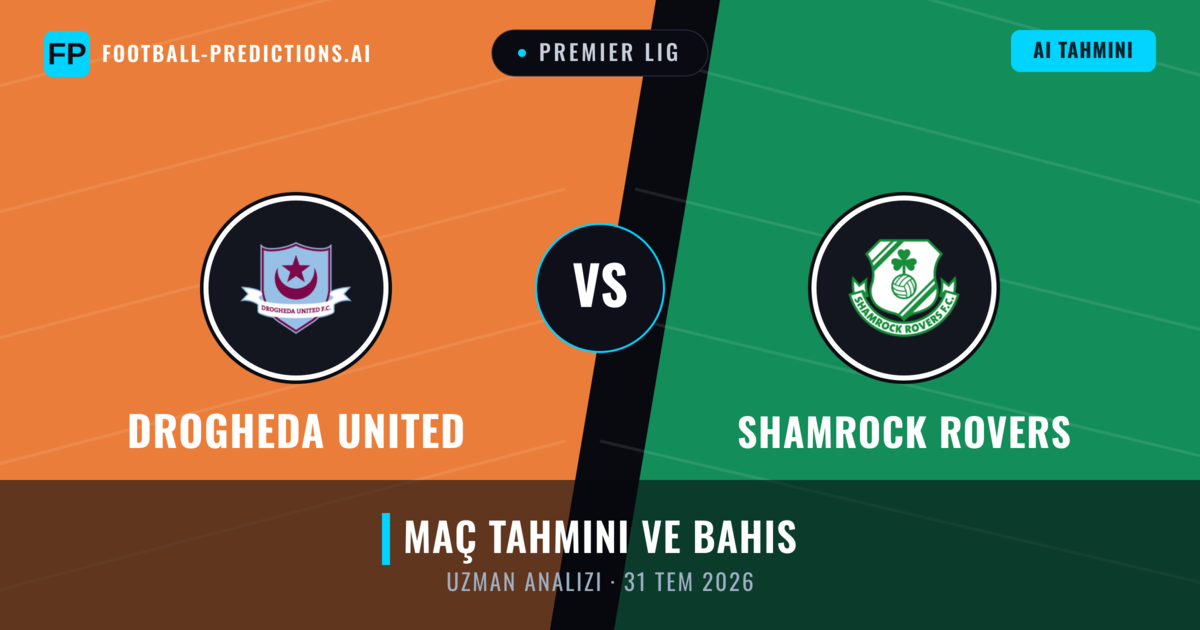 Drogheda United - Shamrock Rovers — maç tahmini ve önizleme