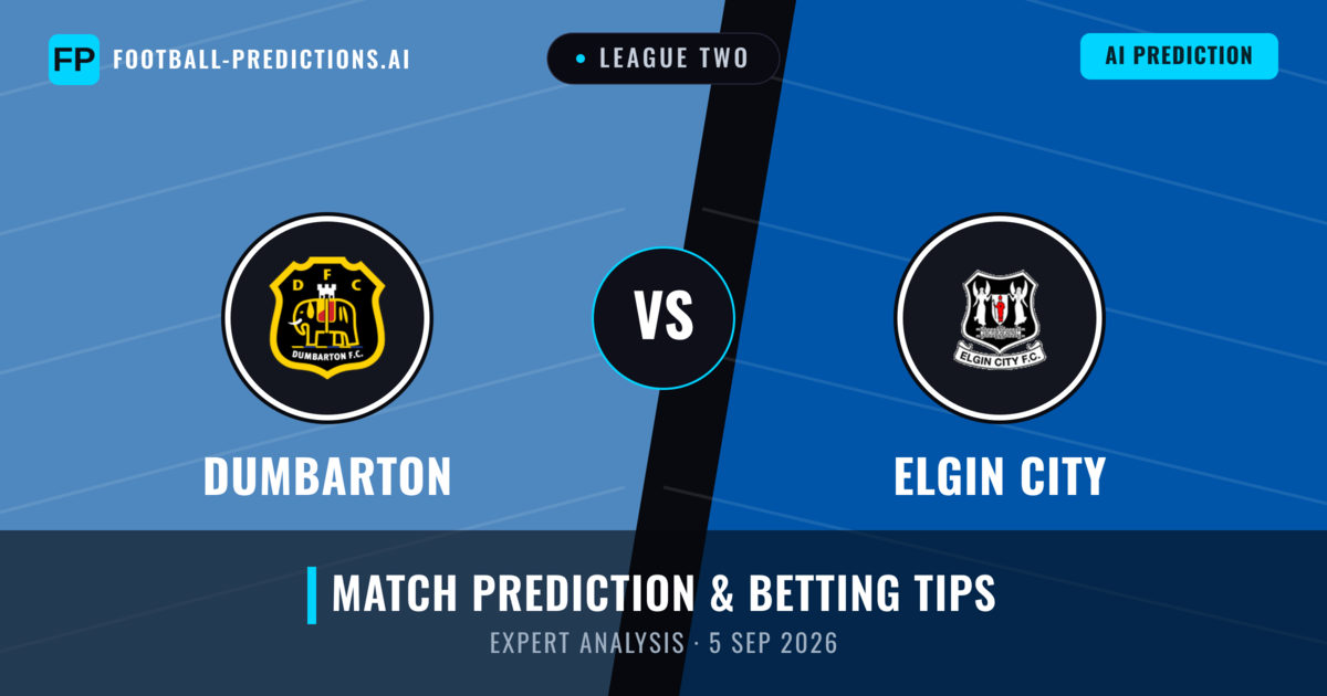 Dumbarton vs Elgin City — match prediction & preview