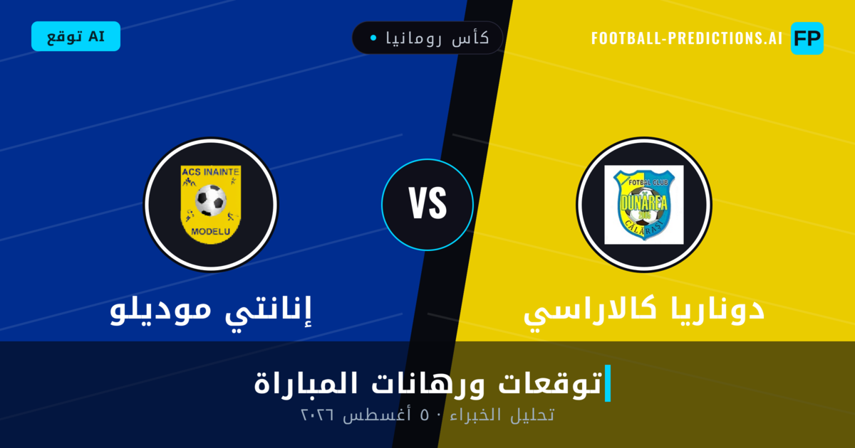 دوناريا كالاراسي ضد إنانتي موديلو — توقعات ومعاينة المباراة