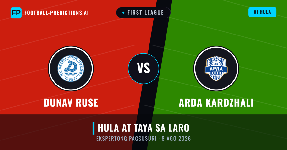Dunav Ruse vs Arda Kardzhali — hula at preview ng laban